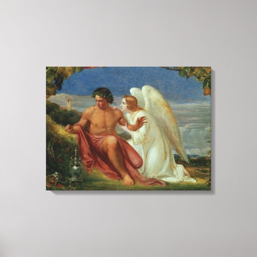 目覚めた良心 キャンバスプリント (正面)