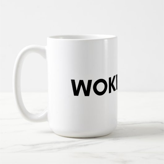 目覚めた コーヒーマグカップ (左)