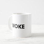 目覚めた コーヒーマグカップ (正面左)