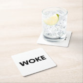 目覚めた スクエアペーパーコースター (インサイチュ)