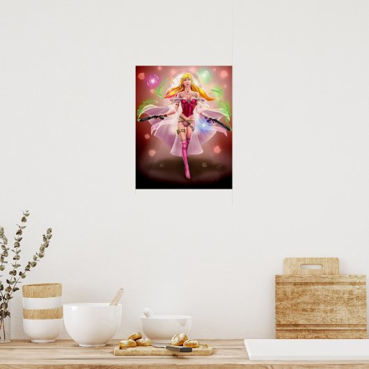 目覚めた ポスター (キッチン)