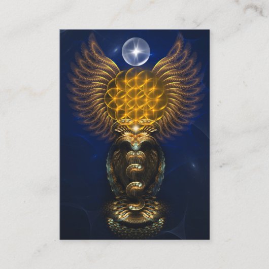 目覚めた 名刺 (正面)