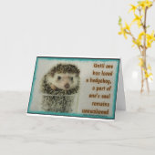 目覚めていない魂 – 誕生日カード カード (黄色い花)