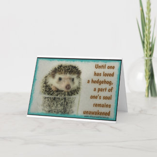 目覚めていない魂 – 誕生日カード カード