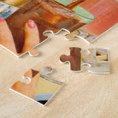 目覚めてコーヒーのジグソーのパズル ジグソーパズル (側面)