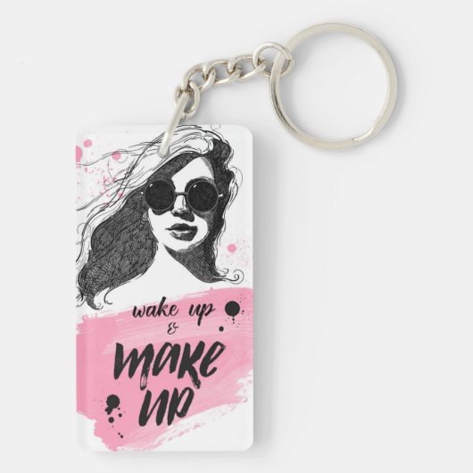 目覚めて下さい及び構成して下さい キーホルダー (裏面)