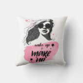 目覚めて下さい及び構成して下さい クッション (裏面)