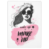 目覚めて下さい及び構成して下さい クリップボード (裏面)