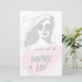 目覚めて下さい及び構成して下さい 便箋 (スタンド正面)