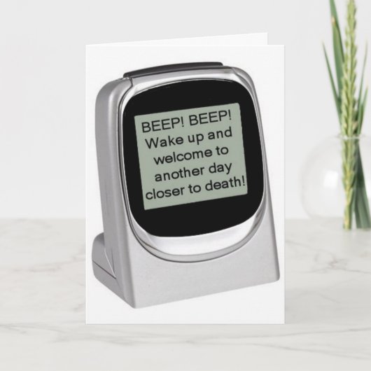 目覚めて下さい! カード (正面)