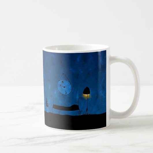 目覚めて下さい コーヒーマグカップ (右)