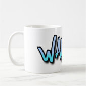 目覚めて下さい! コーヒーマグカップ (左)