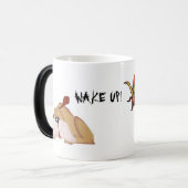 目覚めて下さい! モーフィングマグカップ (正面左)