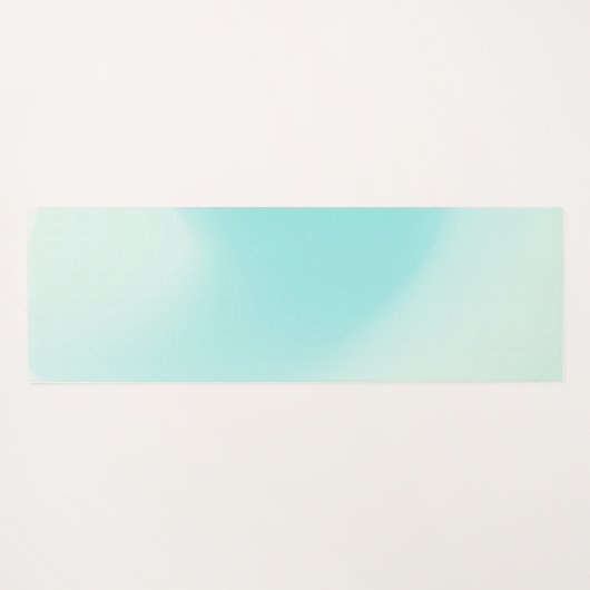 目覚めて引用文 |カスタム文字青 ヨガマット (裏面(横))