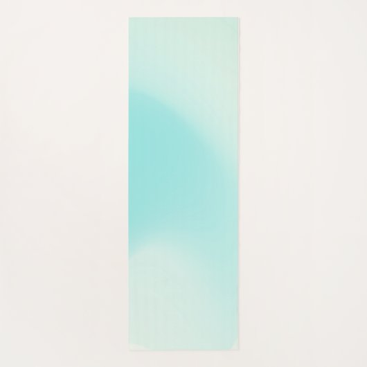 目覚めて引用文 |カスタム文字青 ヨガマット (裏面)