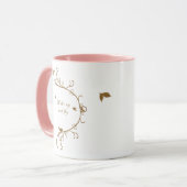 目覚めて飛ぶマグ マグカップ (正面左)