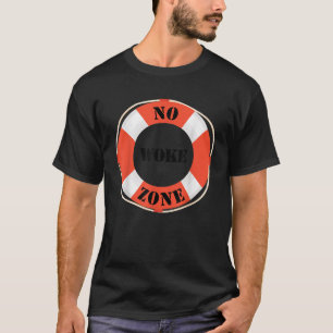 目覚めのないゾーンアンチ自由主義の民主左派おもしろいR Tシャツ