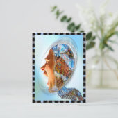 目覚めのはがき ポストカード (スタンド正面)