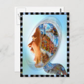 目覚めのはがき ポストカード (正面/裏面)