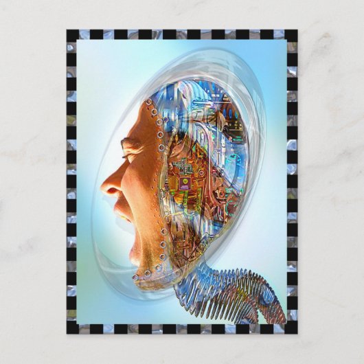 目覚めのはがき ポストカード (正面)