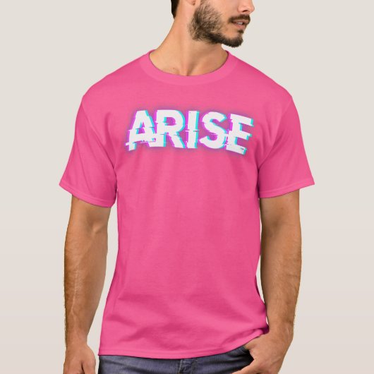 目覚めよ Tシャツ (正面)