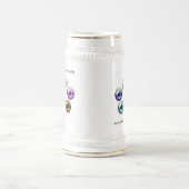 目覚めることの最も最高のな一部分…. ビールジョッキ (中央)