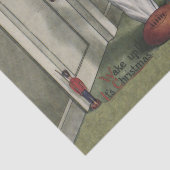 目覚めるクリスマスかわいい子どもイラストレーション 薄葉紙 (詳細)