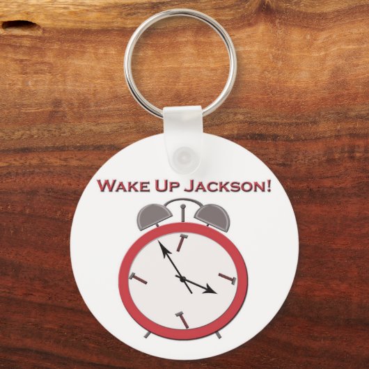 目覚めるジャクソン キーホルダー (正面)