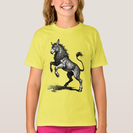 目覚める悪魔 ヴァレフォル Tシャツ (正面)