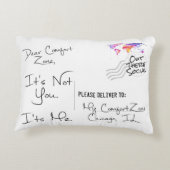 目覚める時なぜ夢を見る停止か。 アクセントの枕 アクセントクッション (裏面)