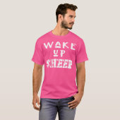 目覚める羊は目を覚ますあなたが遵守しないA Tシャツ (正面フル)