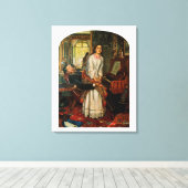 目覚める良心 キャンバスプリント (インサイチュ (ウッドフロア))