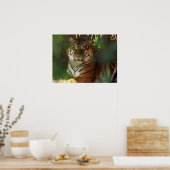 目覚める虎 ポスター (キッチン)