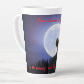 目覚める カフェラテマグ (左アングル)