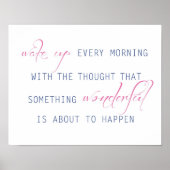 目覚める ポスター (正面)