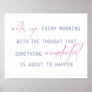 目覚める ポスター