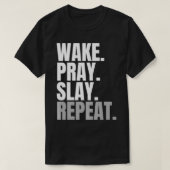 目覚める Tシャツ (デザイン正面)