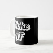 目覚めろ コーヒーマグカップ (正面左)