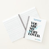 目覚めウェイクルーズあなたはとても愛されるスパイラル ノートブック (内部)