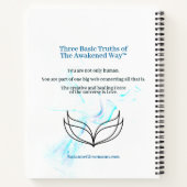 目覚めウェイクルーズあなたはとても愛されるスパイラル ノートブック (裏面)