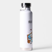 目覚めオウム ウォーターボトル (右面)