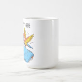 目覚めオウム コーヒーマグカップ (中央)