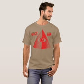 目覚めピラミッド Tシャツ (正面フル)