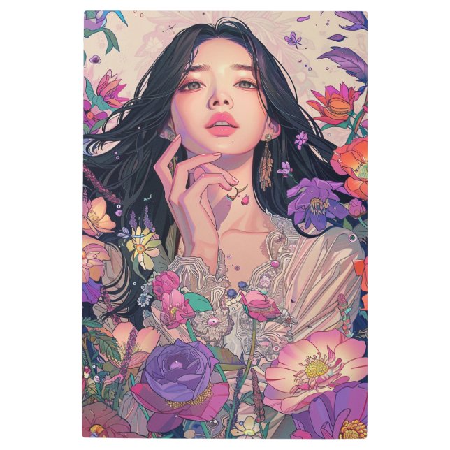 *~*目覚め女性SC4密教女神フローラ メタルプリント (正面)