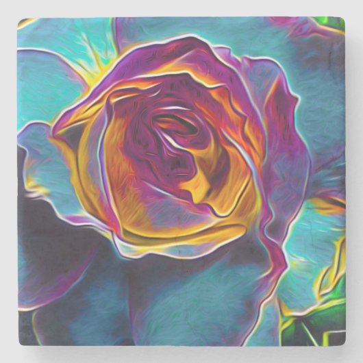 「目覚め」コースター ストーンコースター (正面)