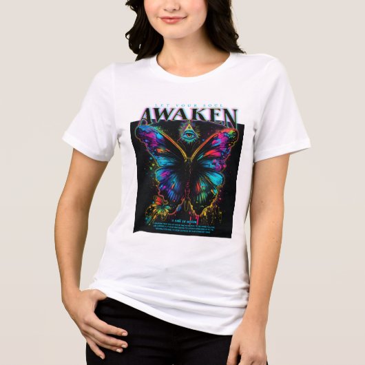 目覚め トライブレンドＴシャツ (正面)