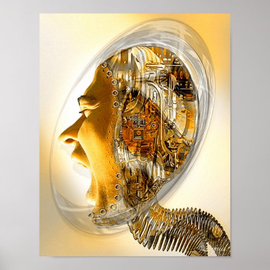 目覚め(プリント) ポスター (正面)