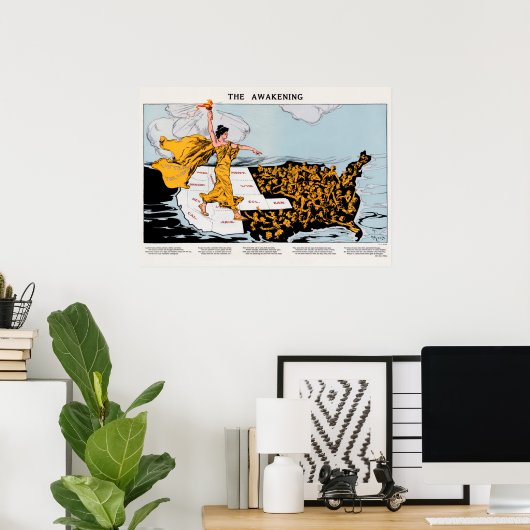 目覚め ポスター (ホームオフィス)