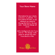 目覚め、住んで下さい