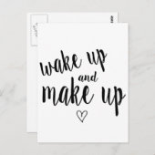 目覚め、構成して下さい ポストカード (正面/裏面)